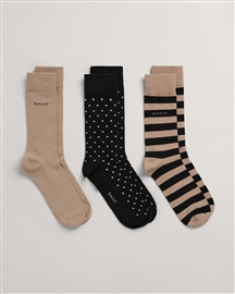 Gant Stripe & Dot Socks 3P