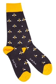 Swole Panda Bumble Bee Socks