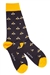 Swole Panda Bumble Bee Socks