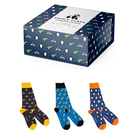 Swole Panda Sock Gift Box 3P - Fun