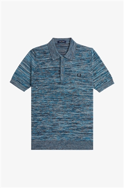 Fred Perry K8543 SpaceDye Knitted Shirt