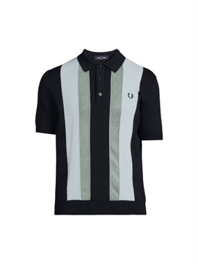 Fred Perry K8545 Textured Stripe Knit