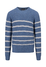 Fynch Hatton Stripe Donegal Knitwear