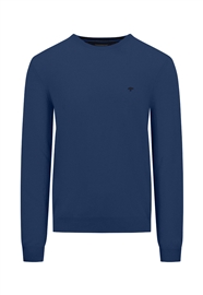 Fynch Hatton Crew Merino Cashmere - Night