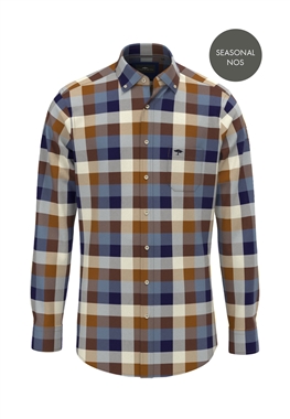 Fynch Hatton 14108010 Flannel Check BD Shirt