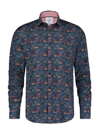 AFNF 29.003 Fish Coral Shirt