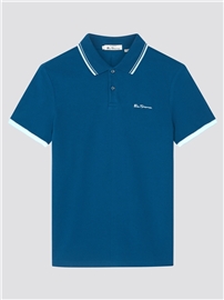 Ben Sherman Signature Pique Polo - Royal Blue