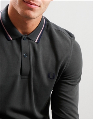 Fred Perry M3636 LS Twin Tipped Shirt