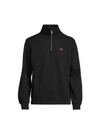 Levi's Original Housemark Quarter Zip - Mineral Black