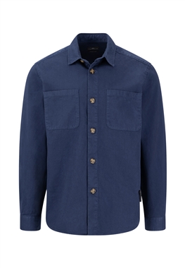 Fynch Hatton Garment Dyed Overshirt